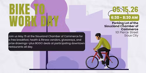 Sioux City Metro Bike to Work Day