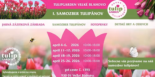 I. Tulip\u00e1nov\u00fd zber \u2013 TulipGarden Ve\u013ek\u00e9 Blahovo \/ Nagyabony