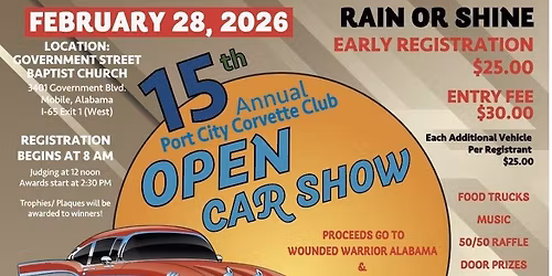15th Annual Open Car Show