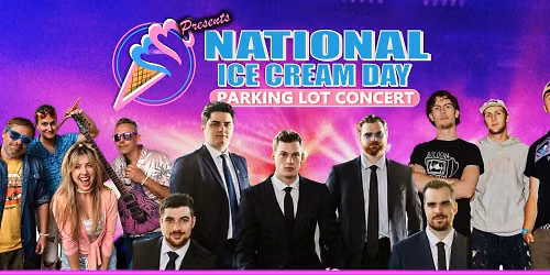 National Ice Cream Day Parking Lot Concert