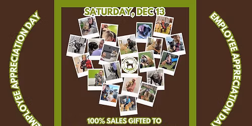 Employee Appreciation - ALL SALES MATCHED AS HOLIDAY TEAM BONUS!