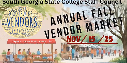 SGSC Annual Fall Vendor Market