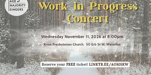 AOMS Presents - Winter 2026 Work-In-Progress Concert