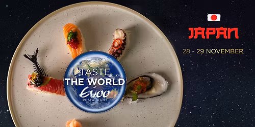 Taste the World at EVOO - Japanese Umami with Chef Princess