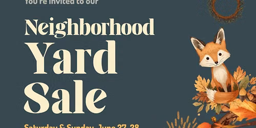 Community Yard Sale