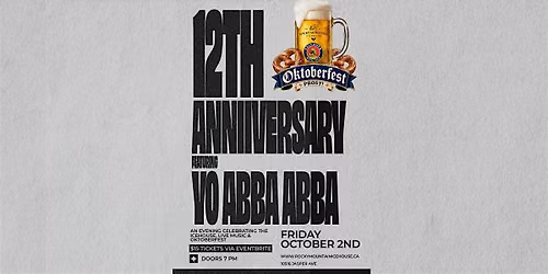 12th Anniversary Party with YO ABBA ABBA