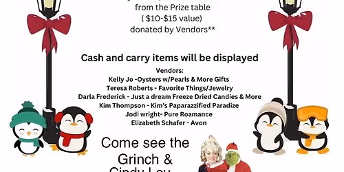 Christmas Bingo with the Grinch & Cindy Lou