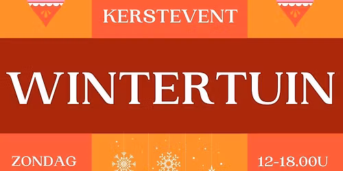 Wintertuin, culinair & cultureel kerstevent
