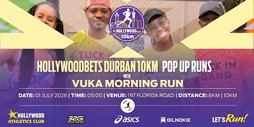 Hollywoodbets Durban 10km Pop Up Run - Vuka Morning Run