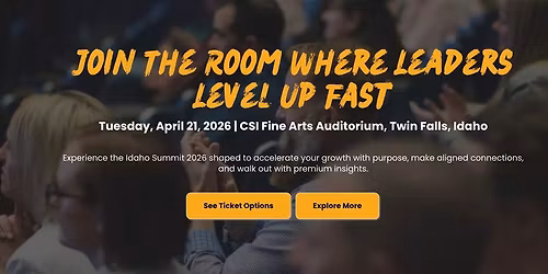 The Idaho Summit 2026