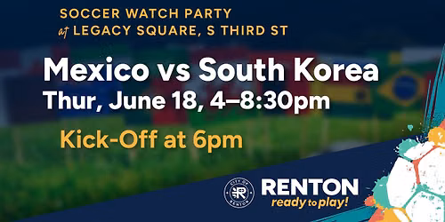 Soccer Watch Party - Mexico vs South Korea