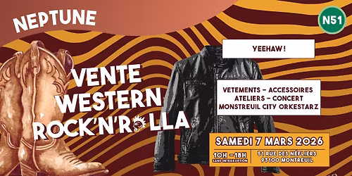 Vente Western - Rock'n'Rolla ! chez Neptune N\u00e9fliers