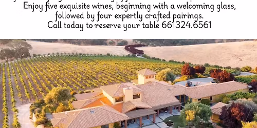 An unforgettable wine pairing dinner