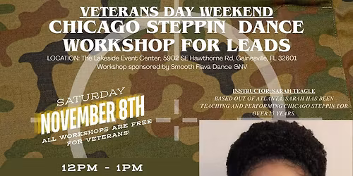 VETERANS DAY DANCE PARTY WEEKEND