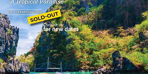 Experience Philippines : A Tropical Paradise - Sold Out contact us for new dates