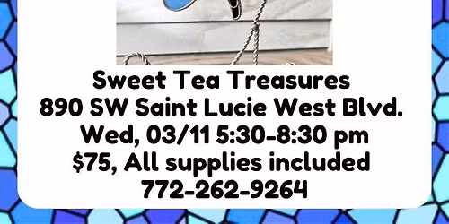 Stained Glass Dragonfly