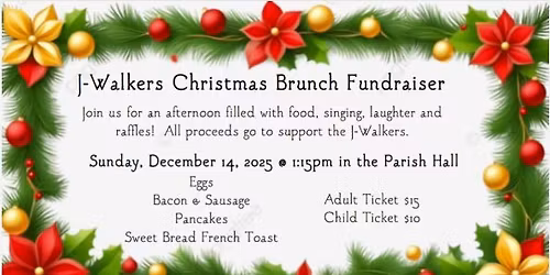 J-Walkers Christmas Brunch Fundraiser