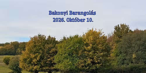 Bakonyi Barangol\u00e1s
