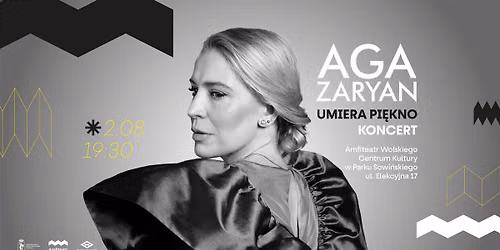 \u201eUmiera Pi\u0119kno\u201d \u2013 koncert Agi Zaryan z okazji 82. rocznicy wybuchu Powstania Warszawskiego