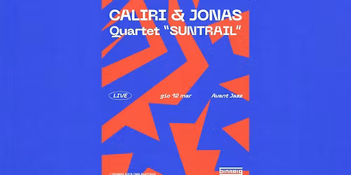 CALIRI & JONAS Quartet "SUNTRAIL\u201d (LIVE)