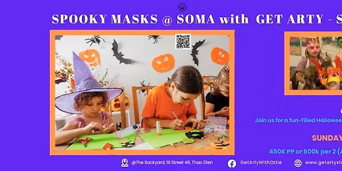 Halloween Mask Making - Get Arty Sunday @Soma