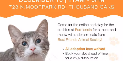 LA - Best Friends Purrlandia Adoption Event