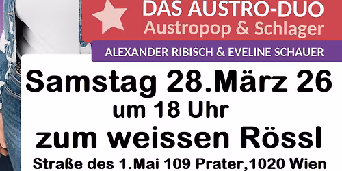 Saisoner\u00f6ffnung im weissen R\u00f6ssl mit Alex Ribisch & Eveline Schauer LIVE