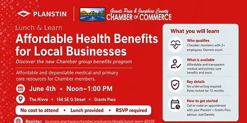New Chamber Benefits Program: Health Coverage Options for Local Employers