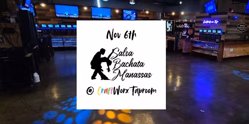 Salsa & Bachata Night at CraftWorx Taproom - Nov 6th 2025