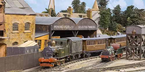 John Ahern's 'Madder Valley' railway train running day