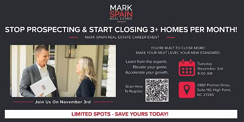 Stop Prospecting & Start Closing 3+ Homes Per Month!