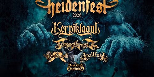Heidenfest: Korpiklaani + Finntroll + Heidevolk + Trollfest + The Dead Crew Of Oddwood (Madrid)