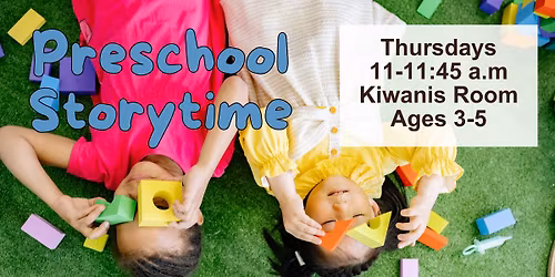 Preschool Storytime