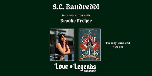 THE GAME OF OATHS: S.C. Bandreddi in conversation with Brooke Archer