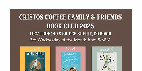 Cristos Friends and Family Book Club 2025!