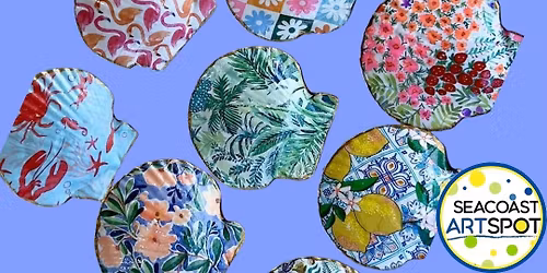 Seashell Decoupage Art! $39