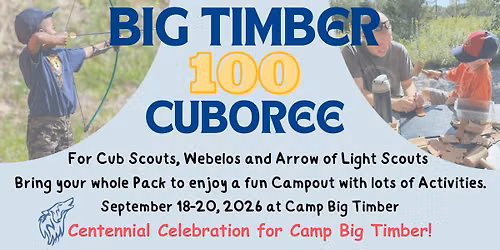 Big Timber 100 - CUBOREE