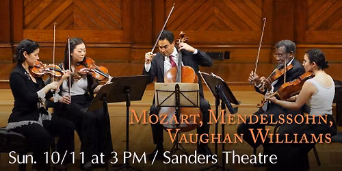 Mozart, Mendelssohn, Vaughan Williams