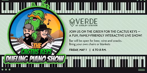 Free Concert Night - The Cactus Keys Dueling Pianos