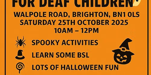 Halloween Party for Deaf Children