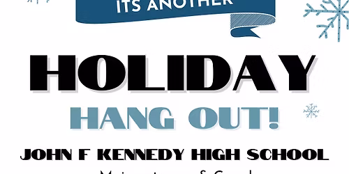 It\u2019s another holiday hang out!!