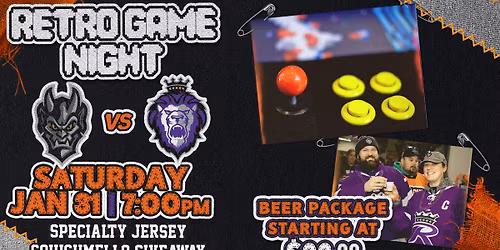 Reading Royals vs. Greensboro Gargoyles