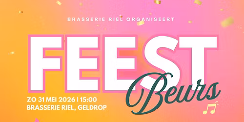 FEEST BEURS Bij Brasserie Riel