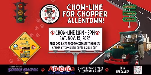 Chow-Line for Chopper Allentown!