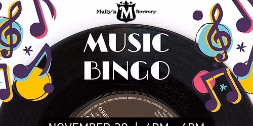 MUSIC BINGO at Mully's