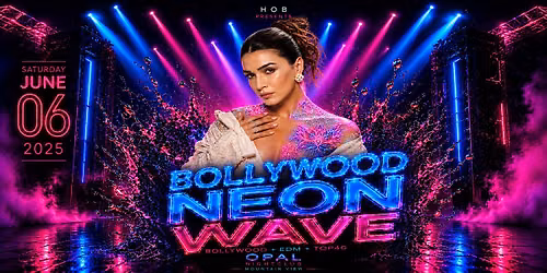 JUN 06 | SAT |  BOLLYWOOD NEON GLOW PARTY | MOUNTAIN VIEW