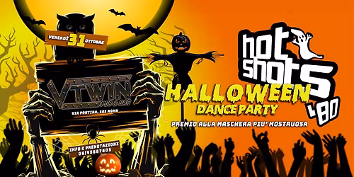 Halloween Dance Party con gli Hot Shots '80