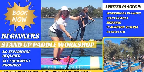 SUP WORKSHOP FOR BEGINNERS