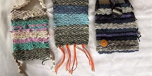 Cardboard Loom Weaving - Summer Camp