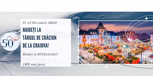 \ud83c\udf84**PE 13 DECEMBRIE, HAIDE\u021aI S\u0102 PETRECEM O ZI DE IARN\u01cd LA CRAIOVA!!**\ud83c\udf84